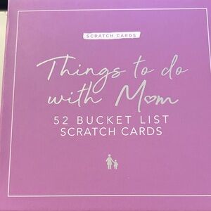 Things to Do with Mom Scratch Cards
